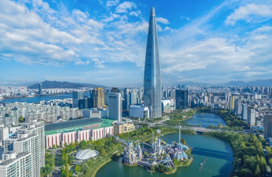 Lotte World Tower & Autumn Gems in Korea